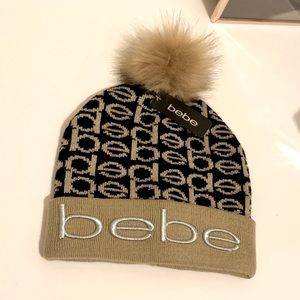 BEBE Pom Beanie